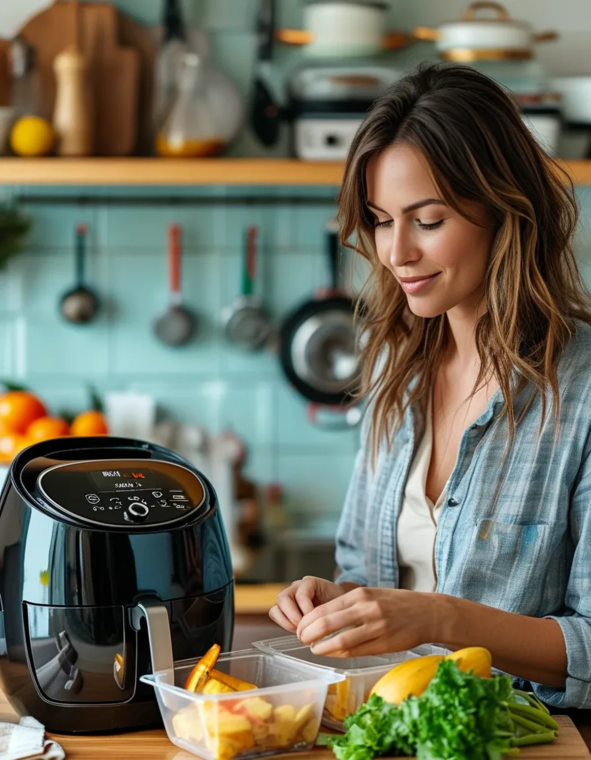 The Air Fryer Sunday Meal Prep System That Actually Saves Weeknight Time